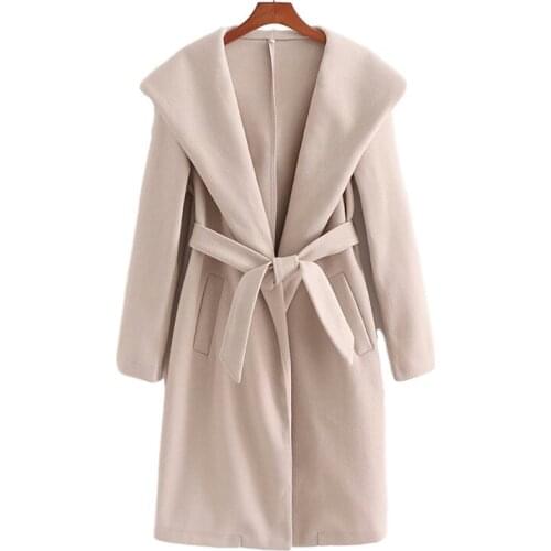 PUWD Womens Camel Coats