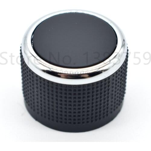 Volume knob Exquisite high-end car navigation audio CD switch cap 21 * 17mm D type inner hole diameter 6mm