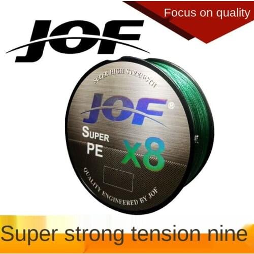 2021 New 8-Strands JOF Strong Horse Fishing Line500 Meters Anti-bite Line Fishing Line 20LB-100LB x8 fishing line