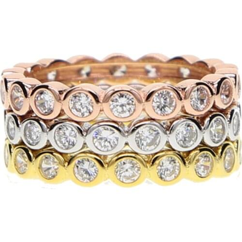 Sdzstone Rings With Cubic Zirkonia For Women