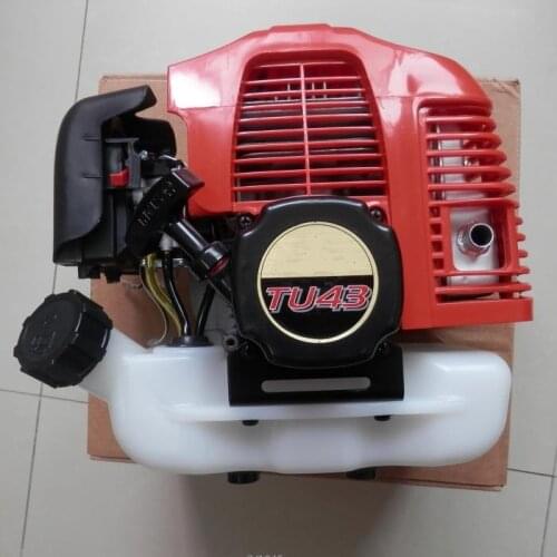 TU43 GASOLINE ENGINE 43CC POWERED BACKPACK AUGER BLOWER BRUSHCUTTER TRIMMER SPRAYER DISTER FINISHED UNIT MOTOR