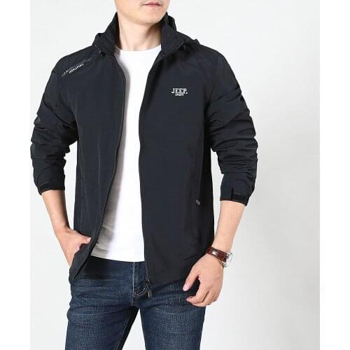 Waterproof Jacket Men Quick-drying Jackets Coats Korean Clothes Hooded Military Jacket Men Windbreaker Chaquetas Hombre M-6XL