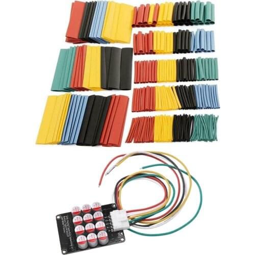 328Pcs Cable Heat Shrink Tubing with 4S 5A Whole Group Balancer Active BMS Board