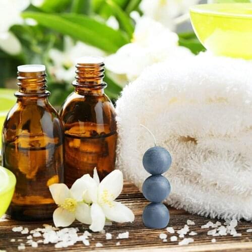 3D Ball Shape Candle Mold Handmade Wax Soap Mould DIY Craft Clay Ornaments