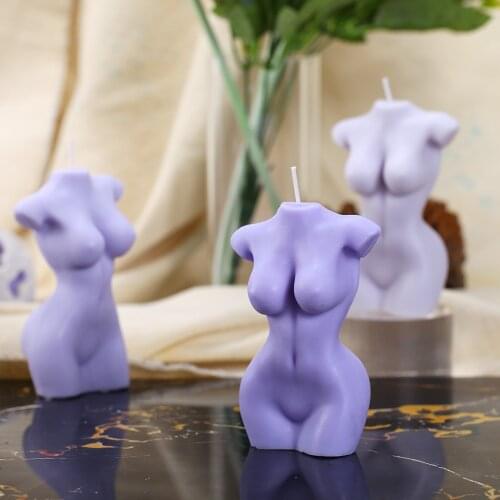 Handmade Candle Mold Silicone Human Body Crystal Resin Wax Mould