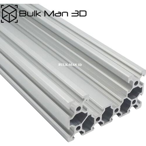 5Meters/Lot C-Beam Linear Rail 4080 Black/Silver Anodized Aluminum Profile on DIY 3D printer, cnc engraving machine
