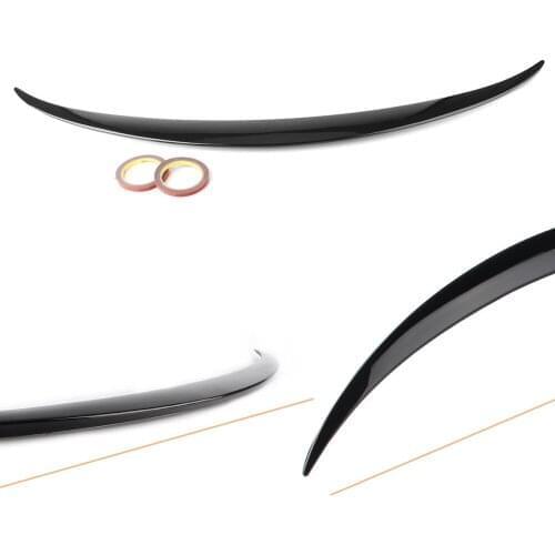 Auto Car Rear Trunk Spoiler For Mercedes Benz W205 C-Class 2015 2016 2017 & C300 C400 C200 C180 4-Doors All
