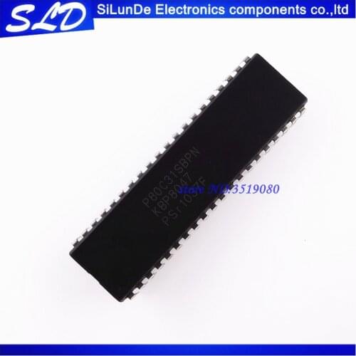 Free Shipping 5pcs/lot P80C31SBPN P80C31 DIP-40 new original in stock