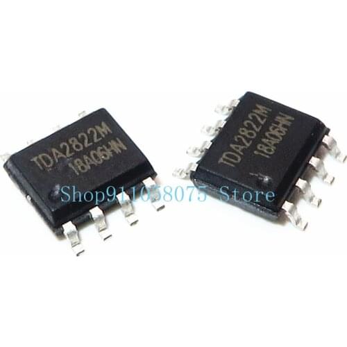 Free freight TDA2822M TDA2822 SOP-8 50pcs