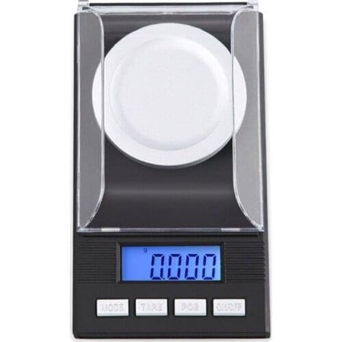 Digital Milligram Scale 10g/ 0.001g Portable Jewelry Scale LCD Backlit Tare