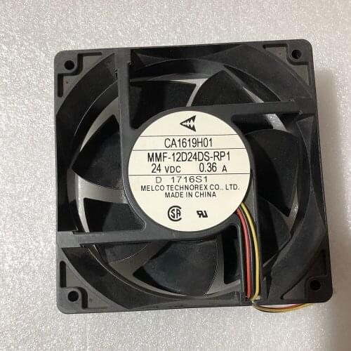 HRSTAR Mitsubishi MMF-12D24DS-RP1 CA1619H01 DC24V 0.36A Inverter Cooling Fan