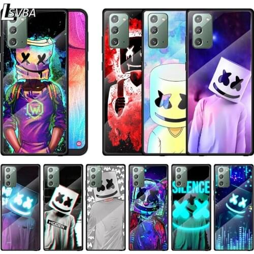 Cool Electronic Music Smiley For Samsung A70 A50 A40 A30 Note 20 10 9 8 Ultra Lite Plus Tempered Glass Phone Case