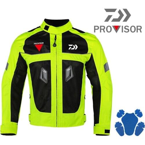 Daiwa Fishing Jacket Men Soft Shell Breathable Outdoor Fishing Clothing Waterproof Warm Multi-pocket Motorcycle Riding Jacket