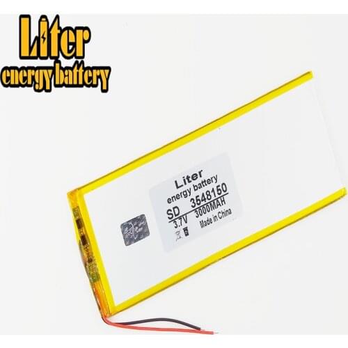 3.7V 3000mAh lithium polymer battery 3548150 3550150 tablet battery mobile power batteries