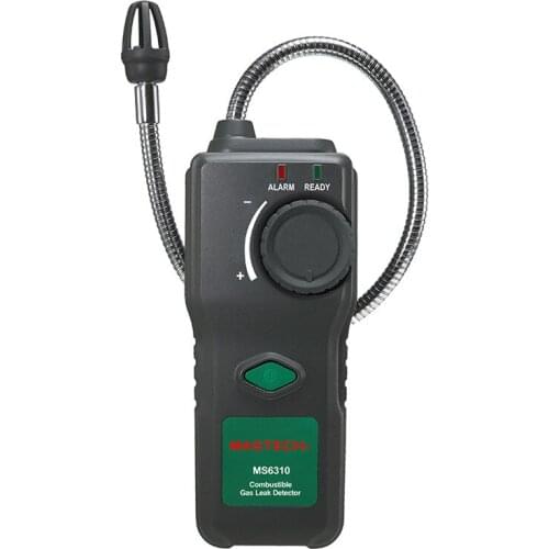 MASTECH MS6310 Portable Combustible Gas Freon Leak Detector Natural Gas Propane Gas Analyzer With Sound Light