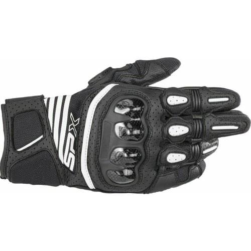 SPX Motorcycle Gloves Alpine Motocross Racing Glove Leather Guantes Moto luva Motociclista Motos Motorbike Riding Gant