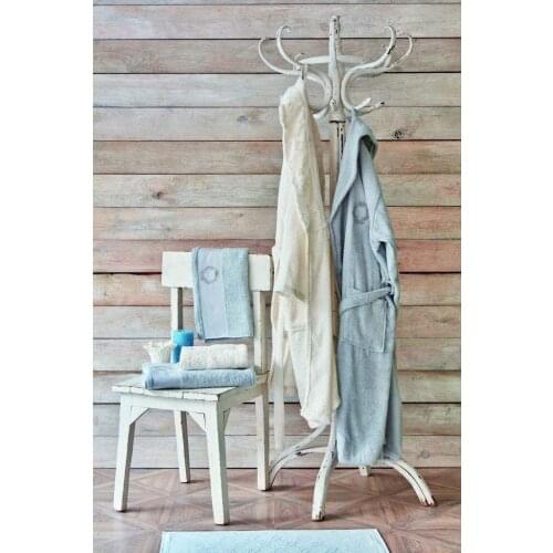 Karaca Home Silvio Offwhite Water Green Lacy Hammam Set