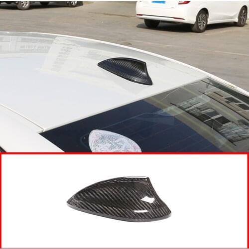 Real Carbon Fiber For BMW M2 M3 M4 2 3 4Series F22 F30 F80 F32 F36 F82 G20 G28 G30 Shark Fin Antenna Cover Exterior Accessories