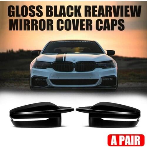 NEW-Car RHD Side Rearview Mirror Cover Cap Mirror Shell Case Trim For-BMW G11 G12 G14 G15 G16 G20 G22 G23 G28 G30 2019-2021
