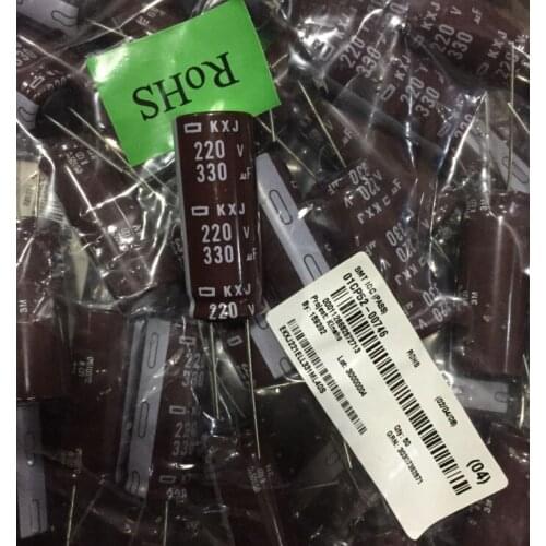 NEW 330uf220v 16 * 40 mm size Electrolytic capacitor