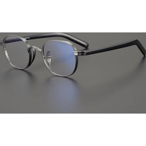Brand Designer Japanese Handmade Glasses Frame Men Original Quality Super Light Eyeglasses Women Titanium Myopia Spectacles