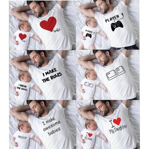 Gift for Him Gifts for Dad Biggie and Smalls Shirt Father Daughter Matching Shirts Father and Son Funny Print Shirts Family Tops