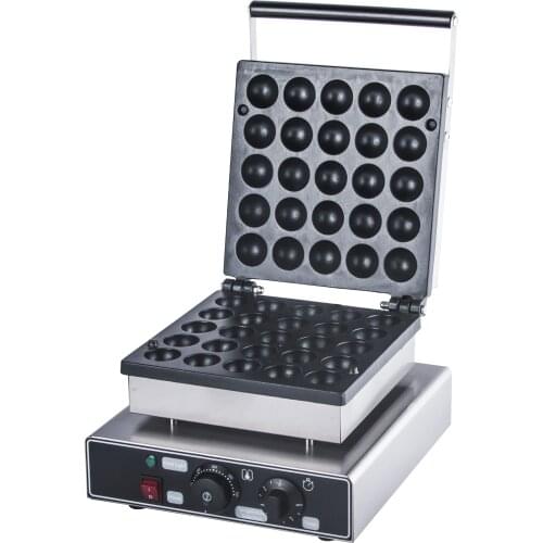 2020 popular baking equipment waffle ball maker 25 holes bomb burning takoyaki machine