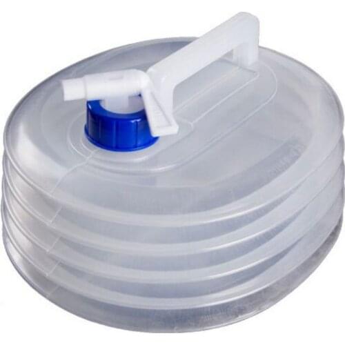 Water Bucket Transparent Retractable Folding Portable Organizer Storage Container Accessories For Outdoor Camping Driving