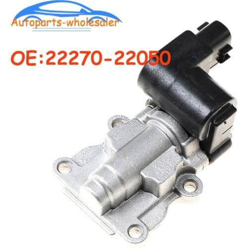 New For Toyota Corolla Chevrolet Idle Speed Air Control Valve 22270-22050 2227022050 136800-1581 1368001581 Car accessories