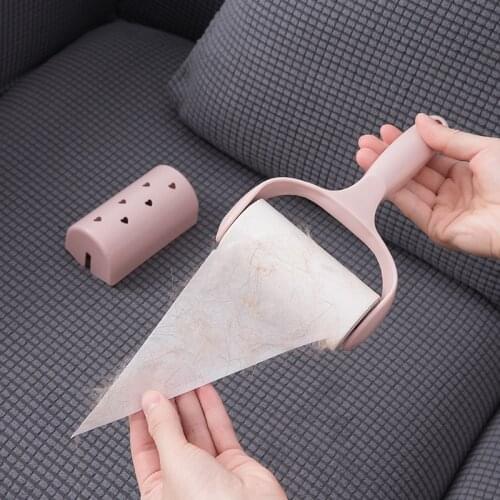 Roller Sticking Device Clothes Coat Sticky Lint Roller Dog Pet Hair Remover Mini Portable Home Cleaning Tools