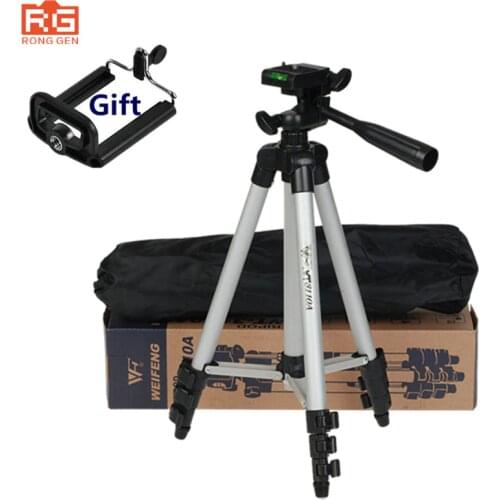 Tripod With 3-Way HeadTripod for Nikon D7100 D90 D3100 DSLR Sony NEX-5N A7S Canon 650D 70D 600D WT-3110A