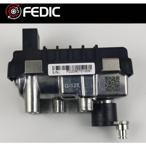 Turbocharger electronic actuator G-125 712120 6NW008412 GT2260V 742730 for BMW 530D X5 3.0D E60 E61 160 Kw 218 HP M57N 2003-2005