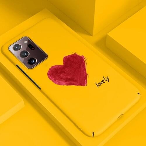 Ultra-thin Colorful Matte Hard PC Phone Case For Samsung Galaxy S20 S10 E 5G S9 S8 Note 20 10 9 8 Plus Luxury Cute Frosted Cover