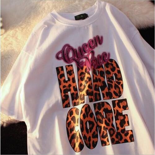 Spring Summer Woman T-shirt High Quality Print Short Sleeve O Neck T shirt Women Casual Loose T-shirts Woman