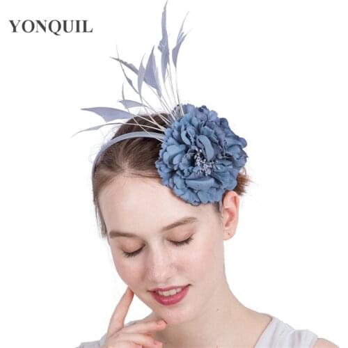 Nice Flower For Traval Head Flower Women Elegant Fashion Headwear With Fancy Feathers Hair Accessorirs Fascinators Headband