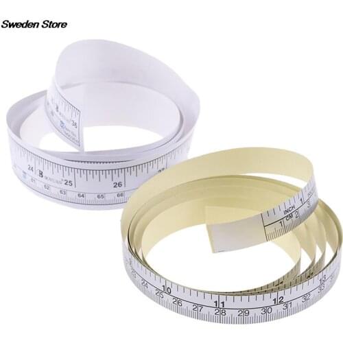 90/151CM 1pc Self Adhesive Metric Measure Tape Vinyl Ruler For Sewing Machine Sticker