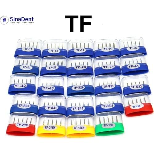 10 boxes Dental TF Diamond Burs High Speed Handpieces Grit Drills Burs for Teeth Preparation Dental TF Series Burs Endodontic