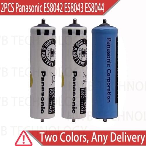 2PCS/lot Electric shaver epilator massage Li-Ion rechargeable battery for Panasonic ES8042 ES8043 ES8044 ES8046 ES8048 ES8075