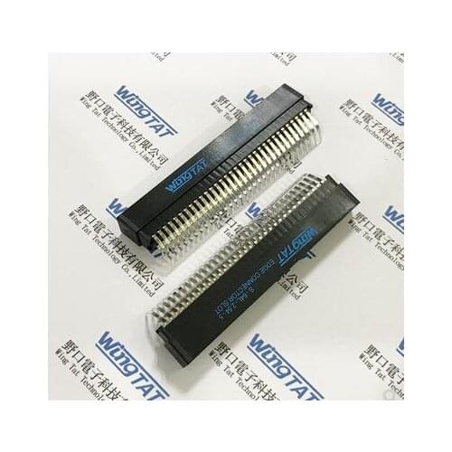 20PCS S-64L-2.54-5 64P 2*32 Goldfinger bent foot slot EDGE CONNECTOR SLOT