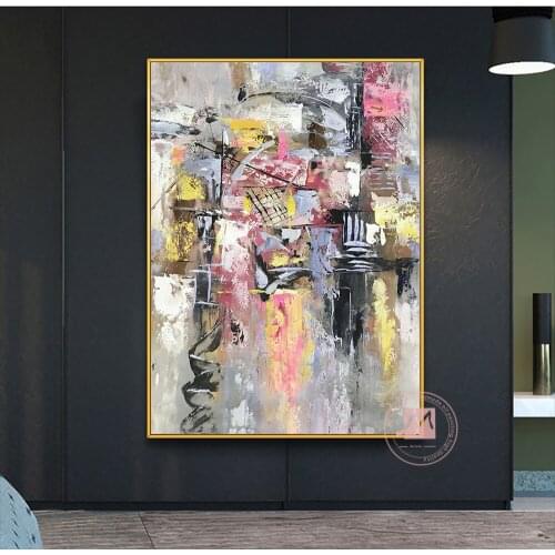 Abstract wall art canvas wall decoration living room pictures modern art decorative pictures for home decor vintage original art