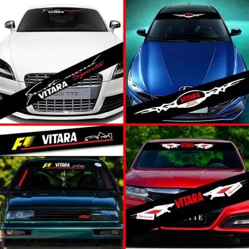 Car Sticker For Suzuki Vitara Decoration Decals Car Front Windshield Prevent Sunlight Reflection Styling Accessories