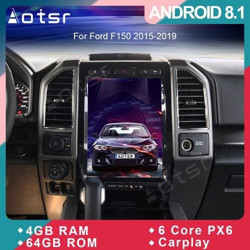 Android 8.1 Car DVD Player GPS Navigation For Ford F150 Ford Raptor 2015 2016 2017 2018 Auto Radio Coche Stereo player Head unit