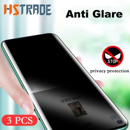 3D Curved Anti-spy Tempered Glass For Oneplus 7 Pro 7T pro Privacy Screen Protector Anti-Peep Film For Oneplus 8 pro
