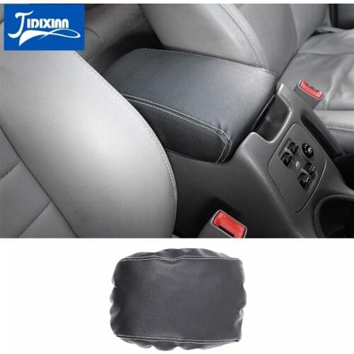 JIDIXIAN Leather Car Armrest Box Cushion Pad Cover for Jeep Liberty 1999 2000 2001 2002 2003 2004 2005 2006 2007 Accessories
