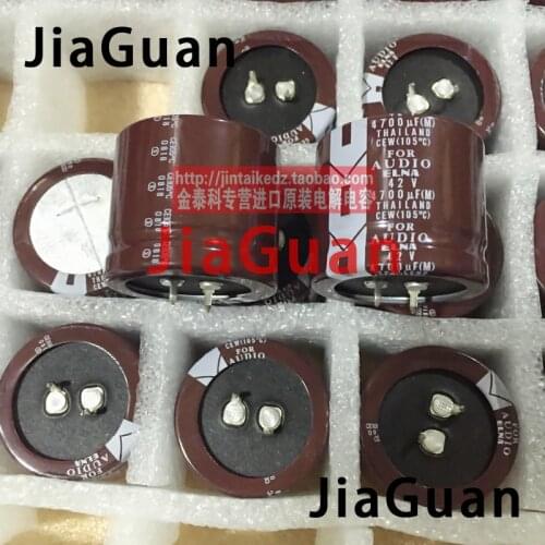4PCS NEW ELNA LAW 42V4700UF 35X30 FOR AUDIO 105 degrees (LAW) 4700uF 42V Audio Electrolytic Capacitor 4700UF42V
