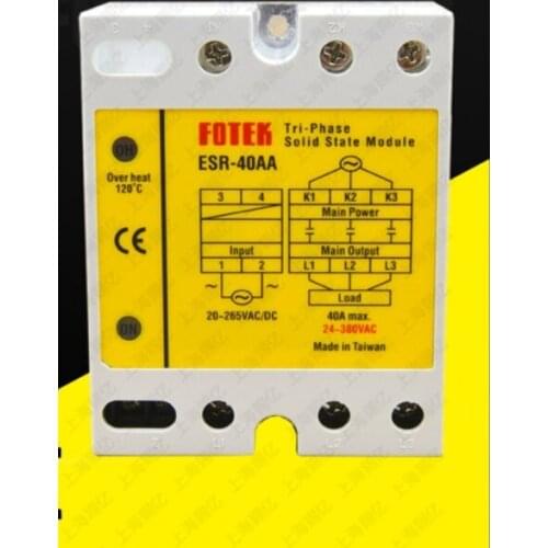 Taiwan new original FOTEK Solid State Relay ESR-40AA