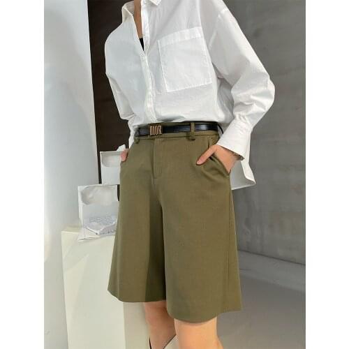 OEUVREY EST 1999 Women's High Waist Shorts