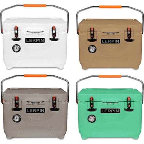 25QT-C insulated plastic lerpin brand mini fridge beer ice box