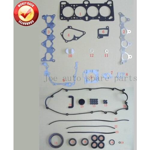 G4ED Engine complete Full gasket set kit for Hyundai Accent / Kia Pride/Cerato 1.6L 1599cc 2004- 20910-26K00 50283300 FS2187
