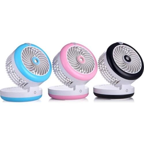 Portable Water Spray Mist Fan Electric USB Rechargeable Handheld Mini Fan